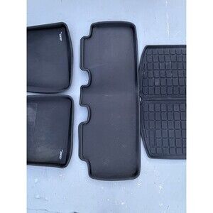 Tesla Model Y Floor Mats 5-Seater 2021-2025 Waterproof All Weather 6PCS Set